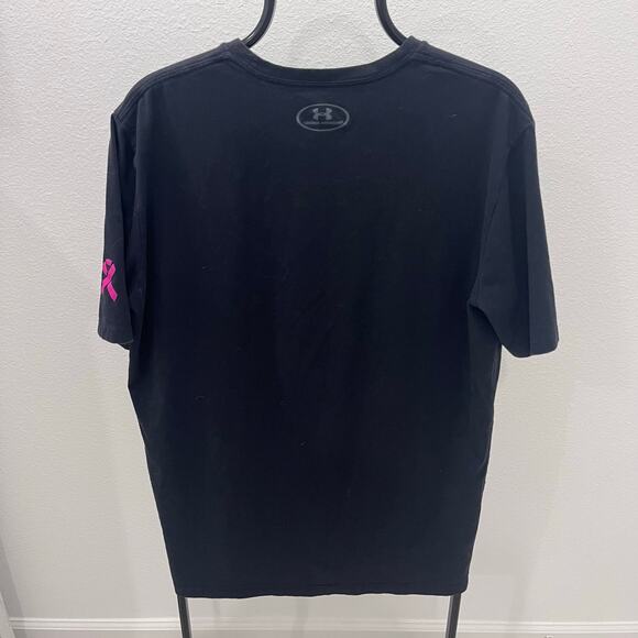 Under Armour Ignite The Fight Breast Cancer Awareness T-shirt ~ Men's LG - Picture 4 of 5